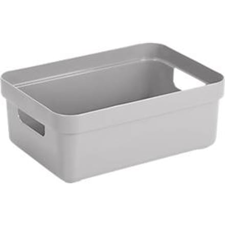 Sunware - Sigma home opbergbox 9L grijs - 35 x 24,6 x 12,2 cm
