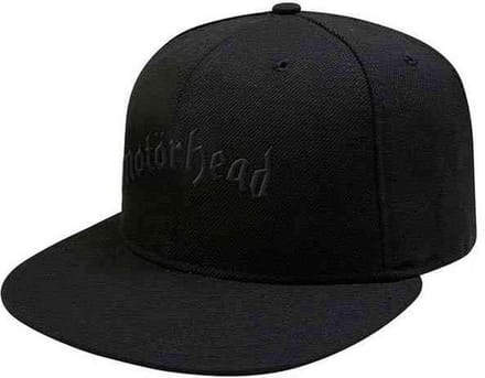 Motorhead - Logo & Warpig Snapback Pet - Zwart