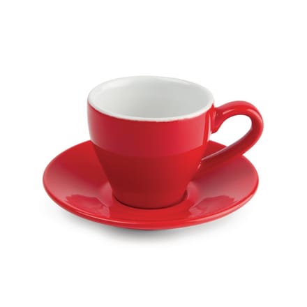 Olympia Café espressokoppen rood 10cl (12 stuks)