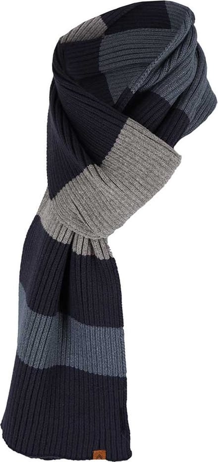 Sarlini Gebreide Langwerpige Unisex Sjaal Multi Navy