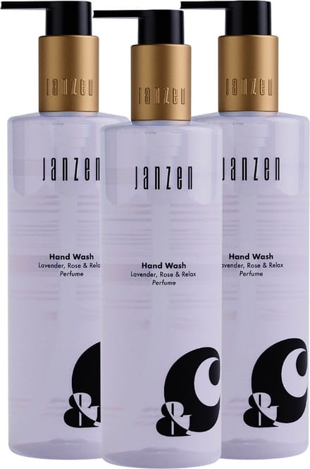 JANZEN Hand Wash &C Lavender Rose & Relax 3-pack