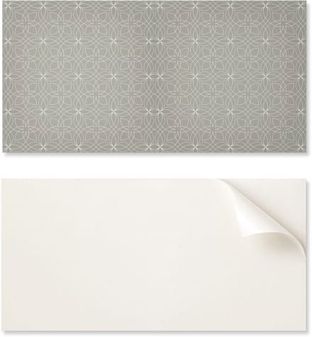 Zelfklevend PVC-eetkamerpaneel met afbeelding, 120x60 cm, geometrisch bloemenpatroon