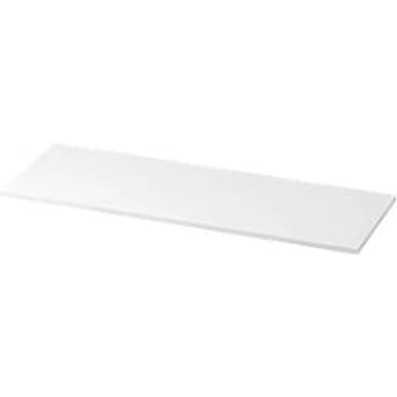 Afdekplaat TOPAS LINE, voor archiefrekken en kasten,  B 1205 mm, wit
