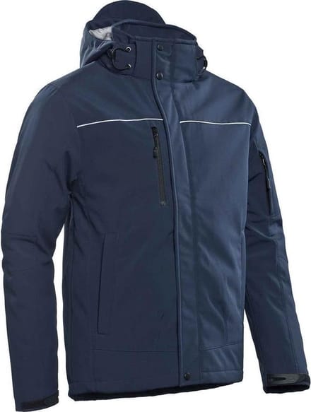 Santino Stockholm Softshell stretch Fit (310g/m2) - Marine - L