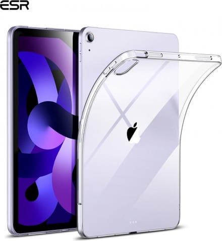 ESR Zero - Dunne Tablethoes geschikt voor Apple iPad Air 4/5 Hoes Flexibel TPU Backcover - Transparant