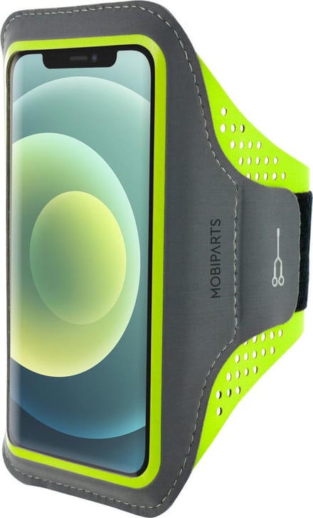 Hardloop Sportarmband geschikt voor Apple iPhone 12/12 Pro - Groen - Mobiparts