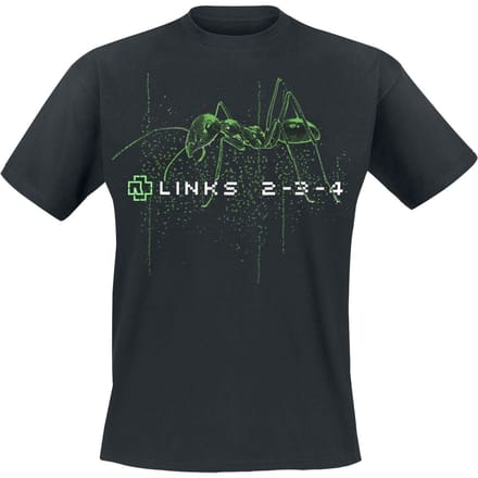 Rammstein T-shirt - Links 2-3-4 - S tot 5XL - voor Mannen - zwart