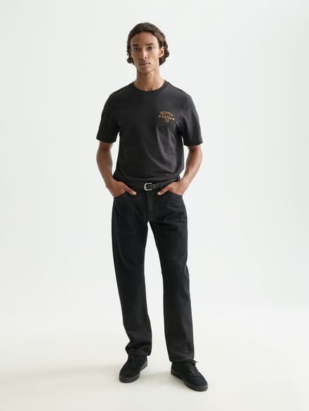 Scotch & Soda Chest Artwork Regular-Fit T-Shirt