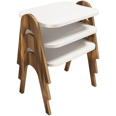 Bijzettafel Paris set van 3 | Kalune Design