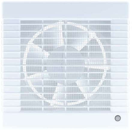 Badkamer-/ toiletventilator M1 150 wit