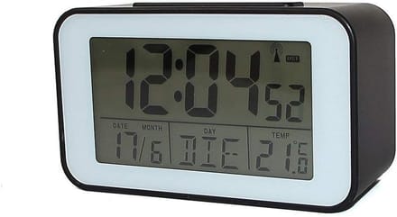 Digitale Tafelklok met Thermometer en Radio-Weergave