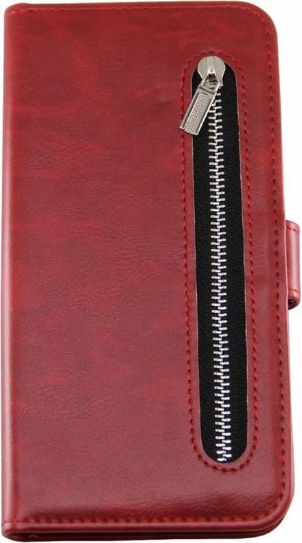 Rico Vitello Rits Wallet case Geschikt voor Samsung Galaxy S10 plus Rood
