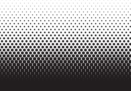 Abstract Black Black Dots Photo Wallcovering