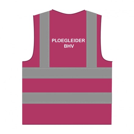 Ploegleider BHV hesje RWS lichtpaars