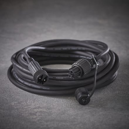 Luca Lighting Connect 24 Verlengsnoer - L1000 cm - Zwart