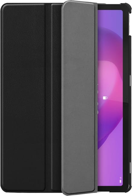 Cazy tablet Hoes geschikt voor Lenovo Idea Tab - TriFold Bookcase - Zwart