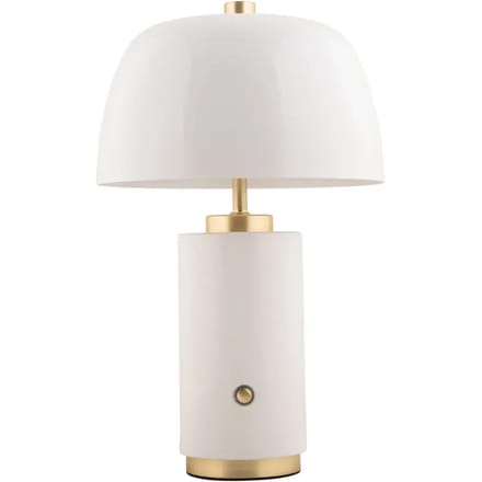 Leitmotiv Tafellamp Freya LED - Wit - Ø18cm - Scandinavisch
