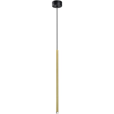 Viokef LED hanglamp Zenia, goudkleurig, 1-lamp