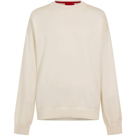 Hugo Geribd uniseks sweatshirt voor volwassenen (Wit)