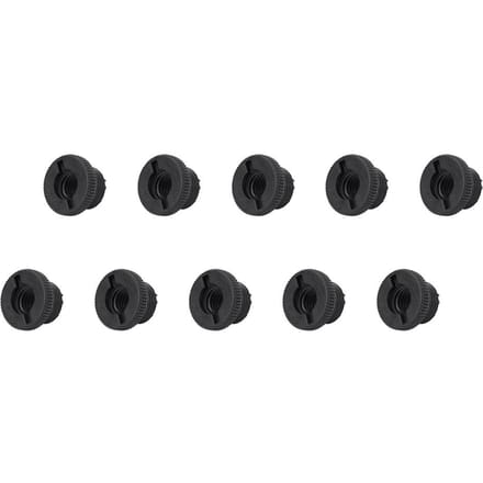 10 STUKS Plastic Schokbestendig 5/8 Mannelijk naar 3/8 Vrouwelijke Schroefdraad Adapter voor Microfoonstandaard black