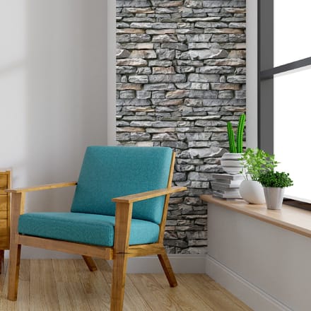 Behangeffect sticker - ARDENNES STONE - 40x40cm
