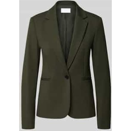 Regular fit kort colbert van viscosemix