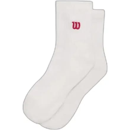 Wilson Quarter Top Tennissokken-Wit