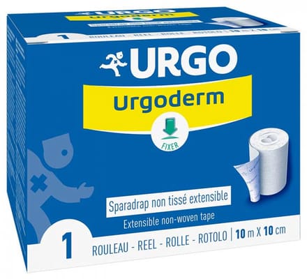 Urgo Derm Niet-geweven Rekbare Pleister 10 m x 10 cm