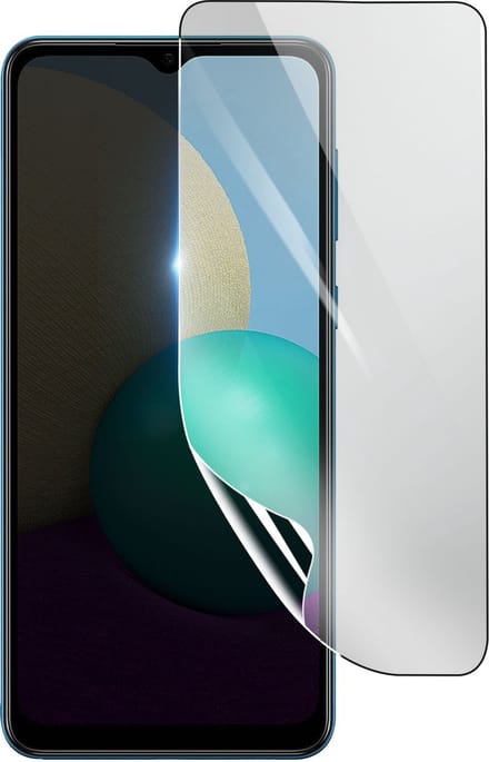 3mk, Geschikt voor Samsung Galaxy A02, Schokbestendige Hydrogel Screenprotector, Transparant