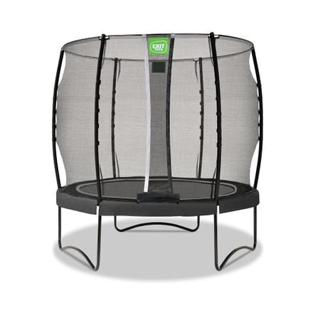 EXIT Allure Classic Trampoline ø253cm - Op Poten - Rond - Trampoline Buiten - Voor Kinderen - Zwart