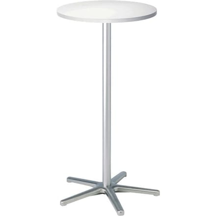 MAUL Statafel rond - stervoet - wit - metaal - 1 stuk - Ø 60 x 109.5 cm