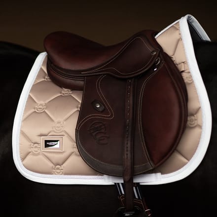 Equestrian Stockholm Zadeldek Equestrian Stockholm Sand Springen Beige