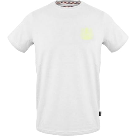Aquascutum Heren Jersey Crew Hals T-shirt (Wit)