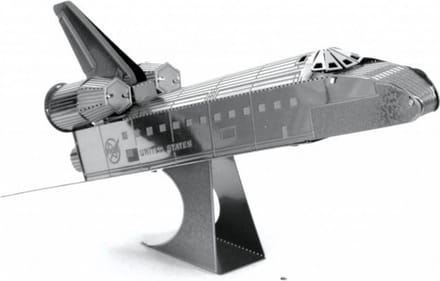 De Bouwplaats Space Shuttle bouwpakket - Metalen miniatuur - 14+ jaar