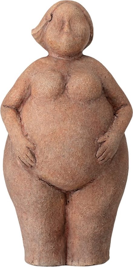 Bloomingville Beeld terracotta bruin Sidsel 25cm