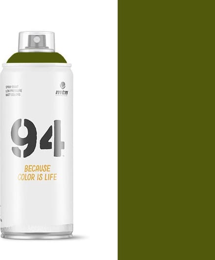 MTN94 Euskadi Green spuitverf - 400ml lage druk en matte afwerking