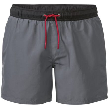 LIVERGY Heren zwembroek (Grijs/zwart, 4XL)
