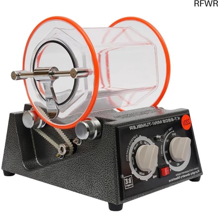 RFWR® Polijstmachine voor Sieraden met 3 kg Capaciteit - Instelbare Tijd en Snelheid