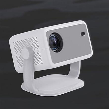 Mini Projector - Draagbare Beamer - Thuisbioscoop Creëren - Automatische Keystone Correctie - 120 inch Scherm - Wit