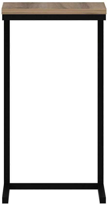 Asir - Bijzettafel - Okkernoot - 35 x 40 x 65 cm