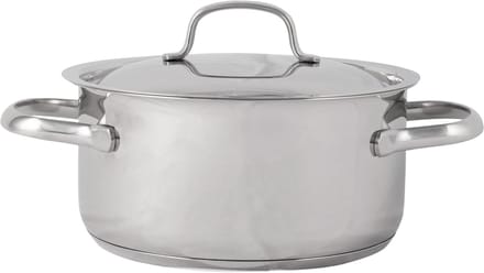 Daily Kookpot Met Deksel D18xh9cm Roestvrij Staal 2l