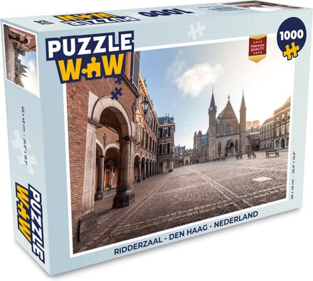 Puzzel Ridderzaal - Den Haag - Nederland - Legpuzzel - Puzzel 1000 stukjes volwassenen