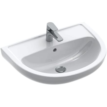 Saval 2.0 washbasin 55 x 43.5 cm made by Gustavsberg 7G115501