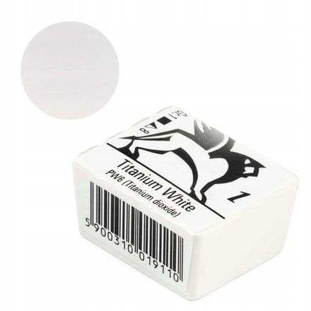 Renes Aquarelverf - Wit Titan 1,5 ml