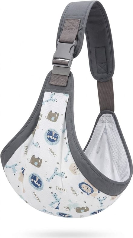 White-Label® Draagdoek Baby - Ergonomische Draagzak - 0-36 Maanden