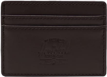 Herschel Charlie Leather RFID Wallet, Unisex, Bruin, Portemonnee, maat: One size