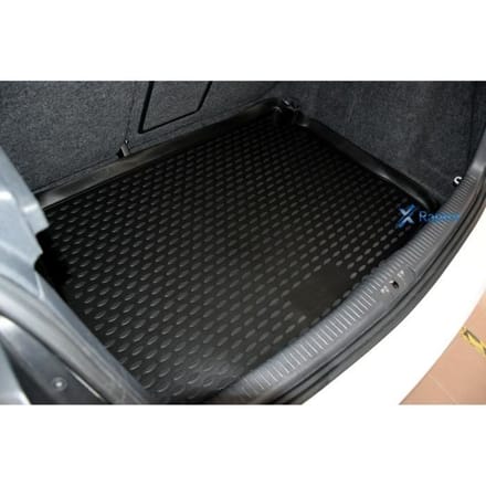Tapis de coffre ELEMENT pour Volkswagen Golf VI – 2008–2012 – roue de secours pleine taille – 1 pièce noir