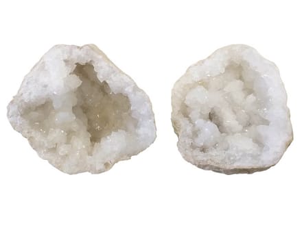 Bergkristal geode / Kwarts geode 0,8 kg