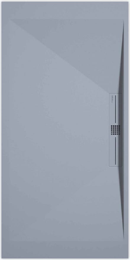 Sanifun douchebak Stone Side Gray Smooth 1100 x 900 P