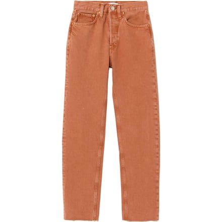 RE/DONE 70s Stove Pipe Washed Clay Größe: 25 | Straight Jeans Outlet | Damen